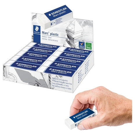 20 Staedtler Mars Plastic Vinyl Erasers