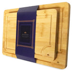 3-Pack Bamboo Cutting Boards