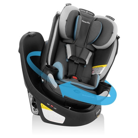 Evenflo Revolve360 Slim 2-in-1 Rotational Car Seat