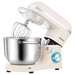 Aucma 6.5QT 660W 6-Speed Tilt-Head Food Mixer