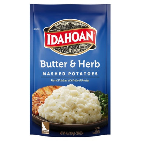 Idahoan Butter & Herb Mashed Potatoes (OU-D)