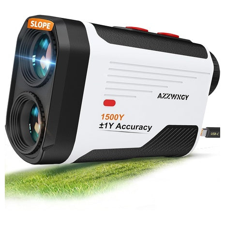 Rechargeable & Waterproof Golf 1300/1500-Yard Laser Rangefinder