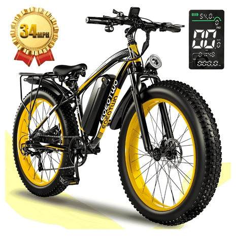 1500W Electric Mountain Bike With 60Miles Long Range