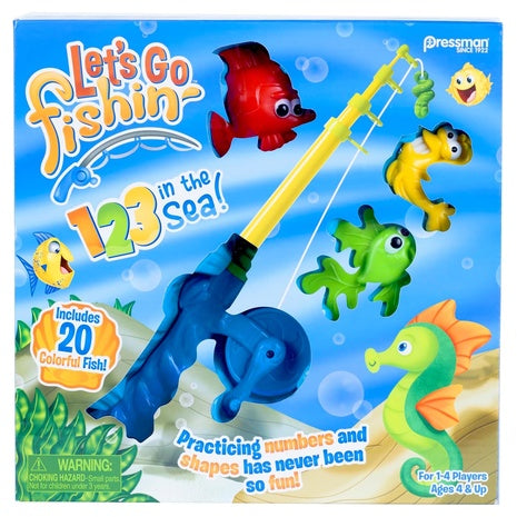 Let’s Go Fishin’ 123 in The Sea!