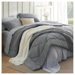 7-Piece Bedsure Reversible Queen Comforter Set