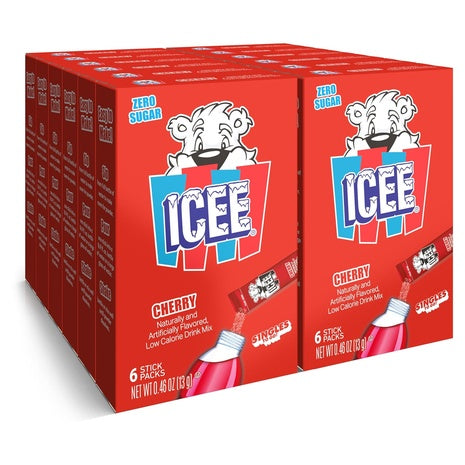 72 ICEE Cherry Drink Mix Packets