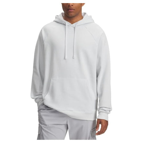 Under Armour Men's Rival Fleece Hoodie Distant (Gray/Distant Gray)