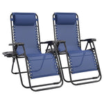2-Pack Sweetcrispy Zero Gravity Lounge Chairs