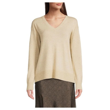 Vince Women's V-Neck Wool & Cashmere Sweater