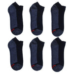6 Pairs Hanes Men's Max Cushion Low Cut Socks