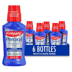 6 Bottles Colgate Peroxyl Antiseptic Mouth Sore Rinse (8.45oz)