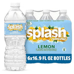6 Bottles Splash Refresher Flavored Water (Lemon)