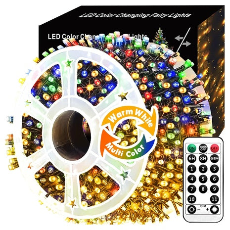 204ft 600 LED Color-Changing String Lights