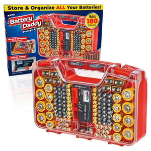 Battery Daddy Storage & Organizer Case
