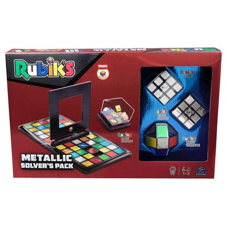 Rubiks Metallic Solvers-Pack Rubiks Cube Edge Twist Race Game