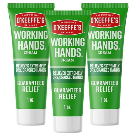 3-Pack 1-Oz O'Keeffe's Working Hands Hand Cream For Extreme Dryness