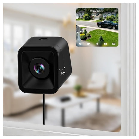 3K 5MP Window Camera With 20deg. Tilt Angle Dual Mount (2 Colors)