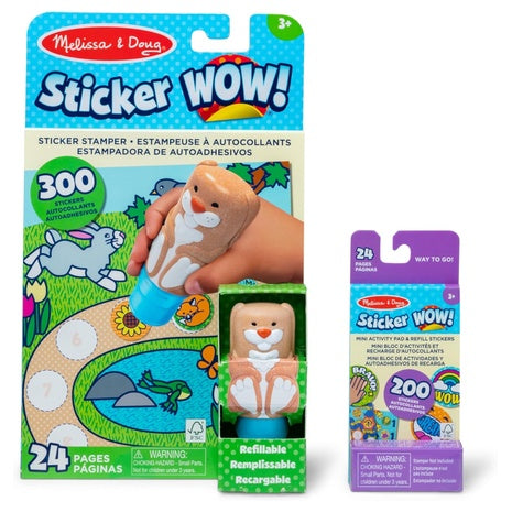 Melissa & Doug Sticker Wow! Bunny Bundle