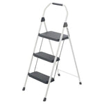 3-Step Compact Steel Step Stool