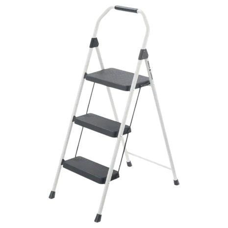 3-Step Compact Steel Step Stool