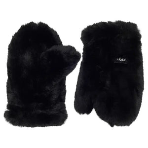 UGG Kids' Faux Fur Mittens