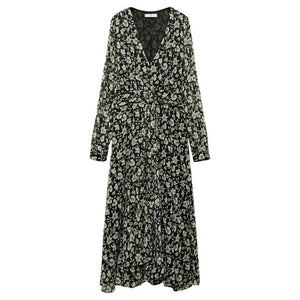 Women's Floral Chiffon Dress