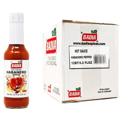 12-Pack Badia Habanero Hot Sauce