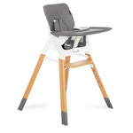 Dream On Me Nibble 2-in-1 Wooden Highchair