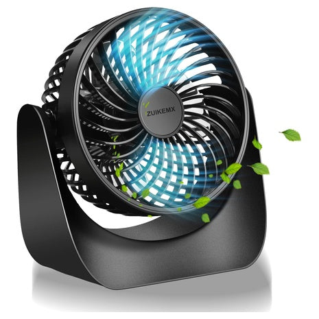 Battery Powered Desk Fan