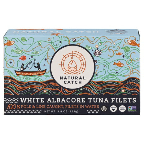 12-Pack Natural Catch Albacore Tuna (4.4oz)