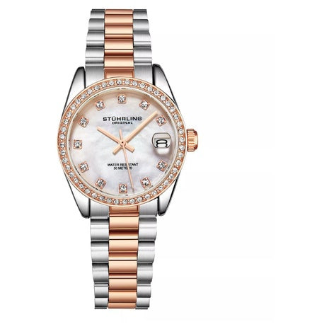 Stuhrling Lineage 3936.1 Women's 31mm Stainless Steel Quartz Watch