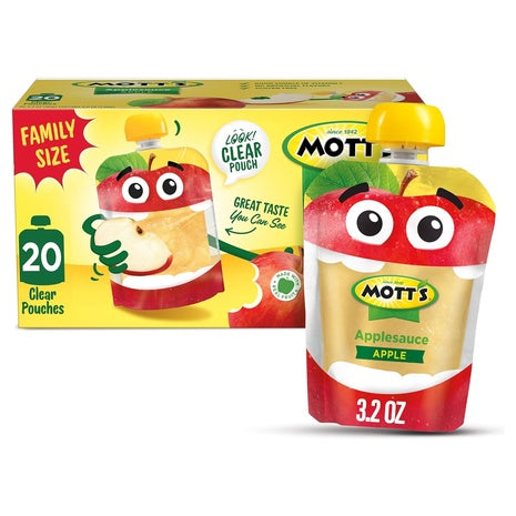 20 Mott’s Original Applesauce Pouches