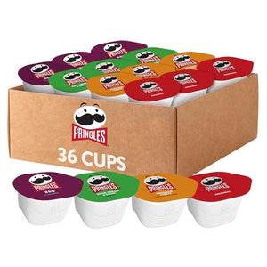 36 Cups of Pringles Potato Crisps Chips, Variety Pack