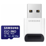 Samsung Pro Plus 512GB MicroSD Memory Card + Reader