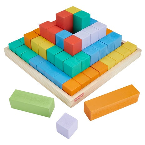 Fisher Price Wooden Stacking Blocks
