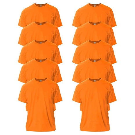 10 Gildan Adult Ultra Cotton T-Shirts