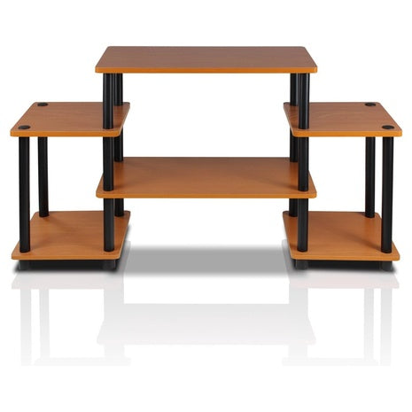 Furinno 6-Tier No Tools Tube Entertainment Center