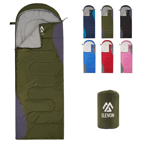 Adult Sleeping Bag with Compression Sack