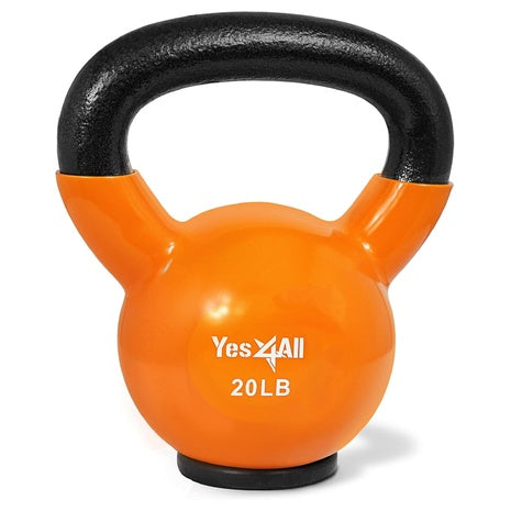 20lb Yes4All Kettlebells Rubber Base