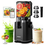 Ecoself 3-in-1 Cold Press Juicer With 3 Filters