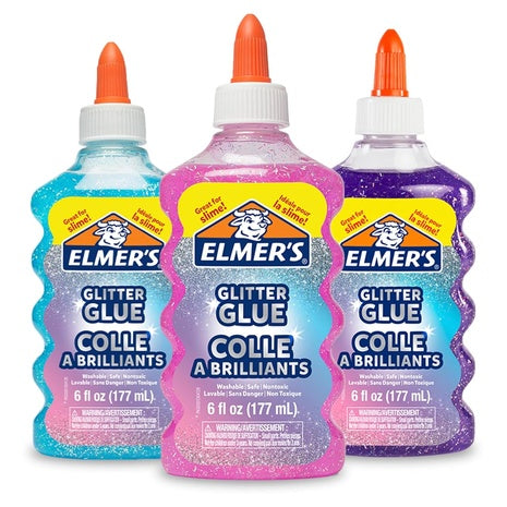 3-Pack Elmer's Liquid Glitter Glue