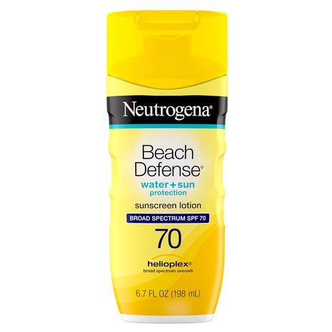 Neutrogena Beach Defense SPF 70 Sunscreen Lotion (6.7oz)