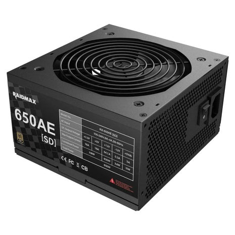 RAIDMAX ATX 3.1 & PCIe Gen 5 Ready 650W Power Supply