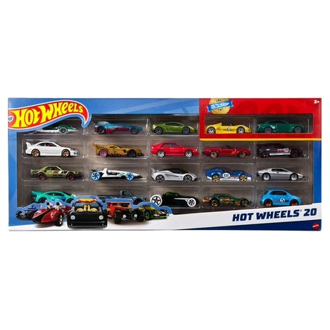 20 Hot Wheels Toy Sports & Race Cars