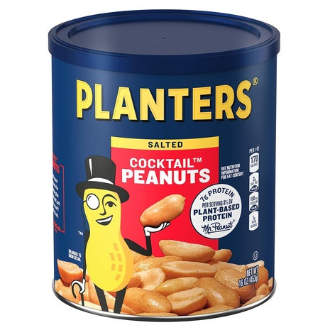 6-Pack Planters Salted Cocktail Peanuts (16 Oz)