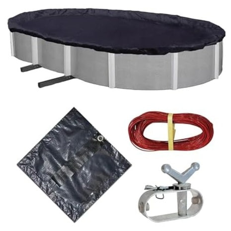 15-ft X 30-ft Blue Wave Arctic Oval Above Ground Pool Winter Cover