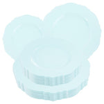60 Mint Green Disposable Plastic Plates