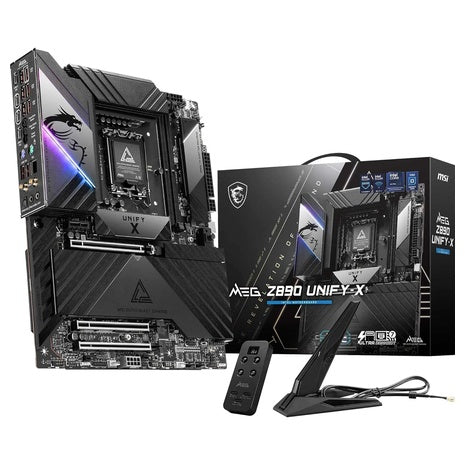 MSI MEG Z890 Unify-X Intel Core Ultra LGA 1851 ATX Motherboard