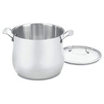 Cuisinart 12 Quart Stainless Steel Stockpot with Glass Lid