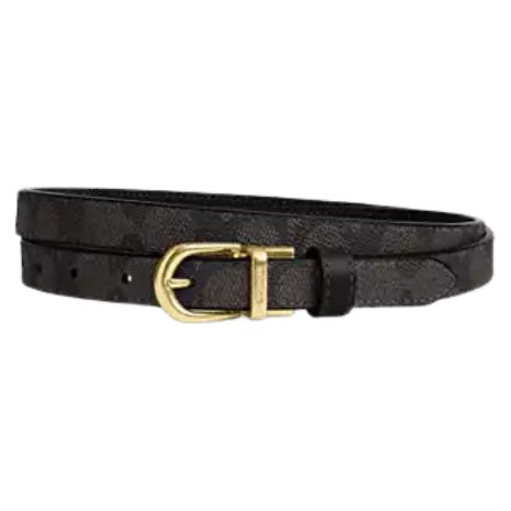 Coach Women's Classic Buckle Cut-To-Size Reversible Belt